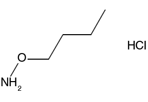 O-BUTYLHYDROXYLAMINE HYDROCHLORIDE structure, CAS 4490-82-8