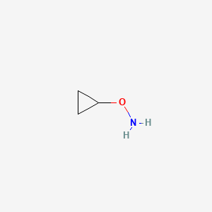 O-CYCLOPROPYLHYDROXYLAMINE structure, CAS 713076-22-3