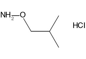 O-ISOBUTYLHYDROXYLAMINE HYDROCHLORIDE structure, CAS 6084-58-8