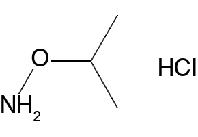 O-ISOPROPYLHYDROXYLAMINE HYDROCHLORIDE structure, CAS 4490-81-7