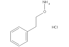O-PHENETHYLHYDROXYLAMINE HYDROCHLORIDE structure, CAS 13571-04-5