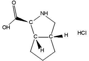 OCTAHYDRO-CYCLOPENTA[C]PYRROLE-1-CARBOXYLIC ACID HYDROCHLORIDE structure, CAS 1219204-23-5