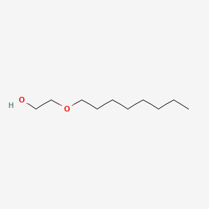 OCTYLOXY ETHANOL structure, CAS 10020-43-6