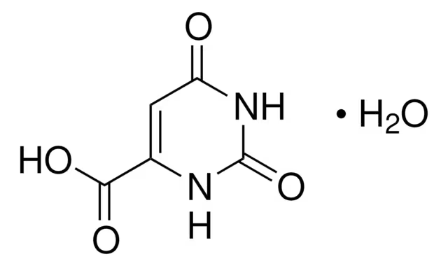 OROTIC ACID MONOHYDRATE structure, CAS 50887-69-9