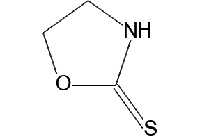 OXAZOLIDINE-2-THIONE structure, CAS 5840-81-3