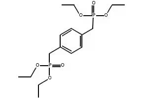 P-BIS(DIETHOXYPHOSPHONO)XYLENE structure, CAS 4546-04-7