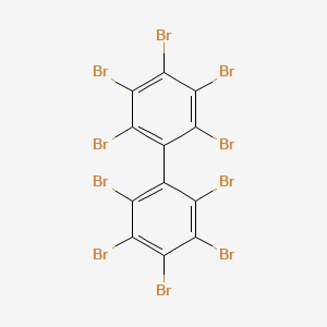 PERBROMO-1,1'-BIPHENYL structure, CAS 13654-09-6
