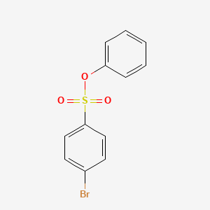 PHENYL 4-BROMOBENZENESULFONATE structure, CAS 5455-14-1