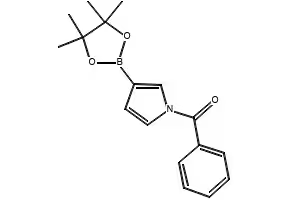 PHENYL(3-(4,4,5,5-TETRAMETHYL-1,3,2-DIOXABOROLAN-2-YL)-1H-PYRROL-1-YL)METHANONE structure, CAS 1256360-12-9