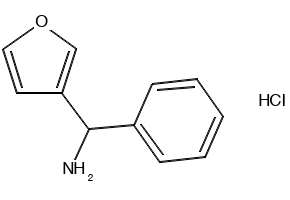 PHENYL(PYRIDAZIN-3-YL)METHANAMINE HYDROCHLORIDE structure, CAS 1009371-17-8