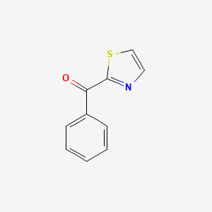 PHENYL(THIAZOL-2-YL)METHANONE structure, CAS 7210-75-5