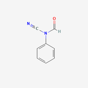 PHENYLCARBAMOYL CYANIDE structure, CAS 13974-62-4