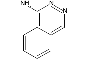 PHTHALAZIN-1-AMINE structure, CAS 19064-69-8