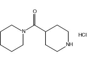 PIPERIDIN-1-YL(PIPERIDIN-4-YL)METHANONE HYDROCHLORIDE structure, CAS 278598-12-2