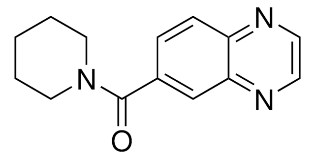 PIPERIDIN-1-YL(QUINOXALIN-6-YL)METHANONE structure, CAS 154235-83-3