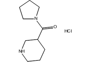PIPERIDIN-3-YL-PYRROLIDIN-1-YL-METHANONE HYDROCHLORIDE structure, CAS 937724-81-7
