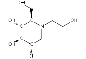 PIPERIDINE-3,4,5-TRIOL structure, CAS 13042-55-2