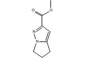 POTASSIUM 5,6-DIHYDRO-4H-PYRROLO[1,2-B]PYRAZOLE-2-CARBOXYLATE structure, CAS 799781-96-7