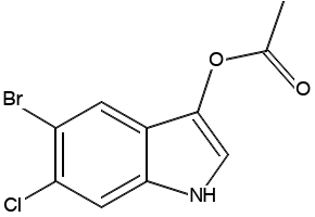 POTASSIUM 5-BROMO-6-CHLORO-1H-INDOL-3-YL SULFATE structure, CAS 6581-24-4