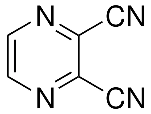 PYRAZINE-2,3-DICARBONITRILE structure, CAS 13481-25-9