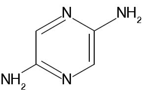 PYRAZINE-2,5-DIAMINE structure, CAS 768386-37-4