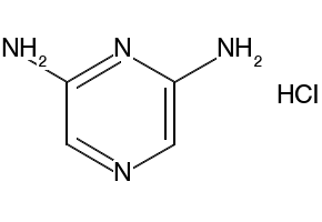 PYRAZINE-2,6-DIAMINE HYDROCHLORIDE structure, CAS 1370411-48-5