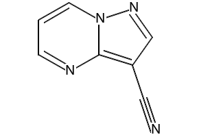 PYRAZOLO[1,5-A]PYRIMIDINE-3-CARBONITRILE structure, CAS 25939-87-1