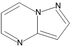 PYRAZOLO[2,3-A]PYRIMIDINE structure, CAS 274-71-5