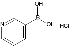 PYRIDIN-3-YLBORONIC ACID HYDROCHLORIDE structure, CAS 265664-63-9