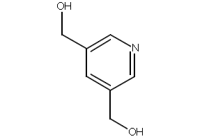 PYRIDINE-3,5-DIYLDIMETHANOL structure, CAS 21636-51-1