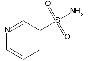 PYRIDINE-3-SULFONAMIDE structure, CAS 2922-45-4