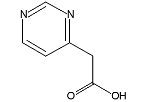 PYRIMIDIN-4-YL-ACETIC ACID structure, CAS 325491-53-0