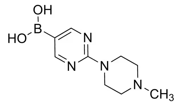 PYRIMIDIN-5-YLBORONIC ACID HYDRATE structure, CAS 696602-91-2