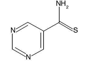 PYRIMIDINE-5-CARBOTHIOAMIDE structure, CAS 88891-75-2