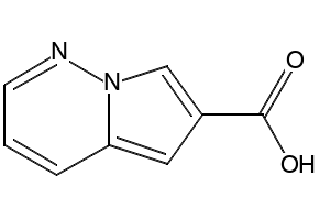PYRROLO[1,2-B]PYRIDAZINE-6-CARBOXYLIC ACID structure, CAS 118768-13-1
