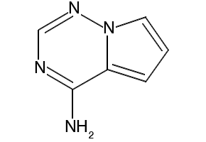 PYRROLO[2,1-F][1,2,4]TRIAZIN-4-AMINE structure, CAS 159326-68-8