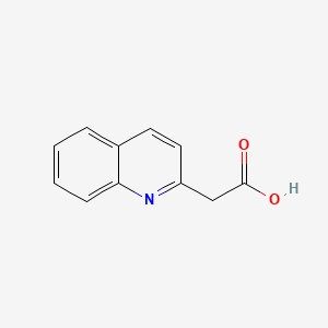 QUINOLIN-2-YLACETIC ACID structure, CAS 284477-00-5