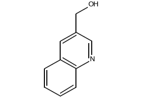QUINOLIN-3-YLMETHANOL structure, CAS 13669-51-7