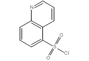 QUINOLINE-5-SULFONYL CHLORIDE structure, CAS 102878-84-2
