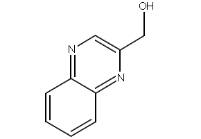 QUINOXALIN-2-YLMETHANOL structure, CAS 41242-94-8
