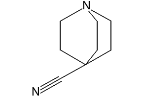 QUINUCLIDINE-4-CARBONITRILE structure, CAS 26458-78-6