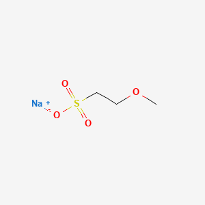 SODIUM 2-METHOXYETHANESULFONATE structure, CAS 77281-03-9