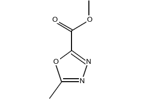 SODIUM 5-METHYL-1,3,4-OXADIAZOLE-2-CARBOXYLATE structure, CAS 37641-42-2