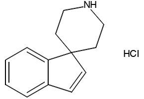 SPIRO[INDENE-1,4'-PIPERIDINE] HYDROCHLORIDE structure, CAS 137730-67-7