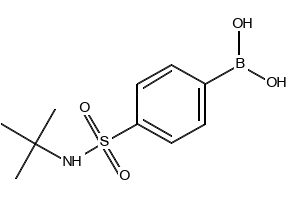 T-BUTYL 4-BORONBENZENESULFONAMIDE structure, CAS 208516-15-8