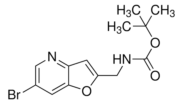 TERT-BUTYL ((6-BROMOFURO[3,2-B]PYRIDIN-2-YL)METHYL)CARBAMATE structure, CAS 1186310-86-0