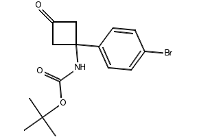 TERT-BUTYL (1-(4-BROMOPHENYL)-3-HYDROXYPROPYL)CARBAMATE structure, CAS 898404-64-3
