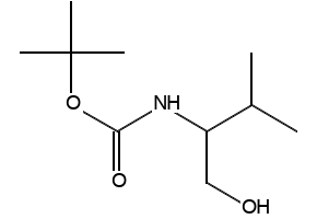 TERT-BUTYL (1-HYDROXY-3-METHYLBUTAN-2-YL)CARBAMATE structure, CAS 169556-48-3