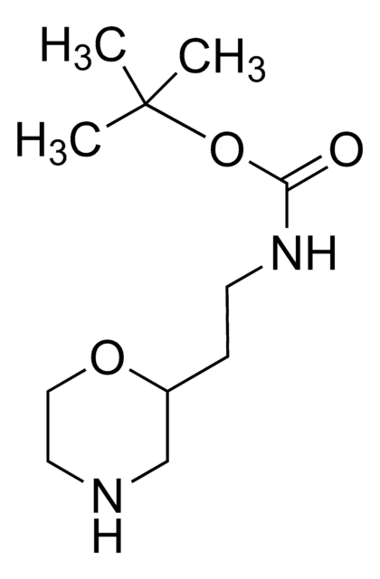 TERT-BUTYL (2-(MORPHOLIN-2-YL)ETHYL)CARBAMATE structure, CAS 1032507-63-3