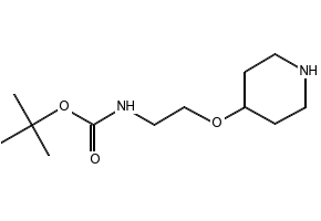 TERT-BUTYL (2-(PIPERIDIN-4-YL)ETHYL)CARBAMATE HYDROCHLORIDE structure, CAS 1159826-58-0